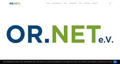 Desktop Screenshot of ornet.org